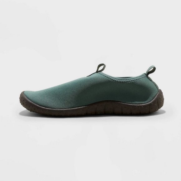 Kids' Grover Slip-On Water Shoes - Cat & Jack Olive Green - Picture 3 of 4